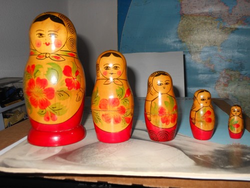 Matrioska originale russa anni
