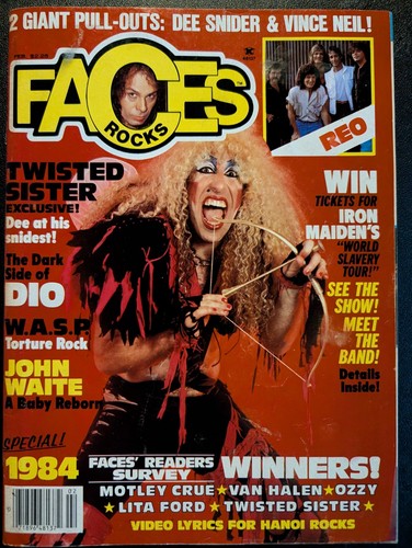Faces rocks magazine - faces, february