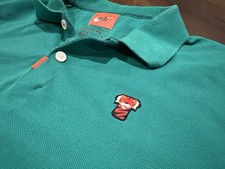 Nike Tiger Woods Frank Golf Polo Uomo Taglia M Medium Nettuno Green Masters