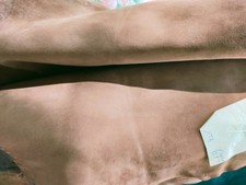 Camoscio Marrone vera pelle