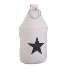 Relaxdays Fermaporta in stoffa a pavimento sacchetto con stella alto con ma tXoU