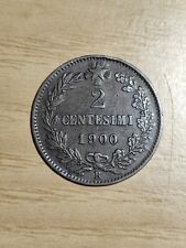 2 Centesimi 1900, Umberto I