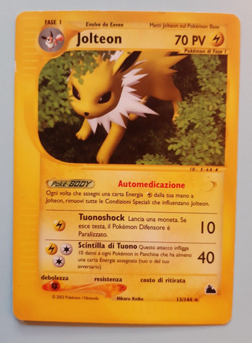 Pokemon jolteon rara - pokemon,