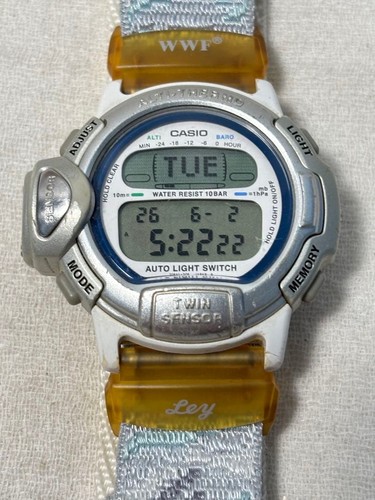 Casio pro trek - trek, wwf
