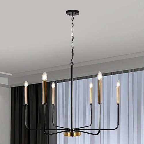 Lampadario vintage nero - , e