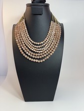 Collana di perle di quarzo