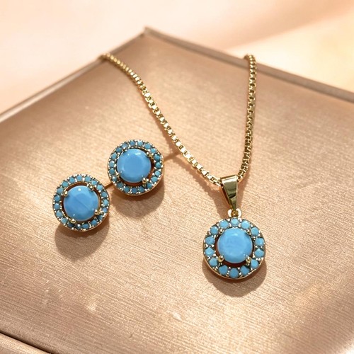 Set collana orecchini - e,