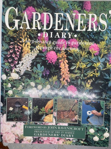 Vintage gardeners diary book - vintage, gardeners'