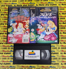 VHS film ALICE NEL PAESE DELLE MERAVIGLIE 1997 WALT DISNEY CLASSICI VS 4050 (F85