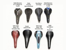 Selle per bici da corsa vintage l'eroica BASSANO CINELLI SAN MARCO SELLE ITALIA