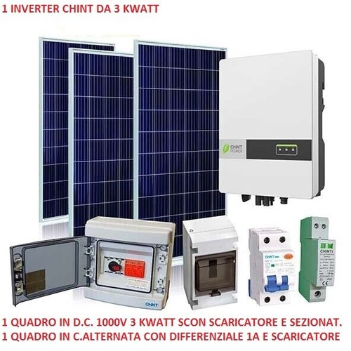 Kit fotovoltaico per - fotovoltaico,