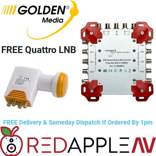 Multiswitch golden media - golden,