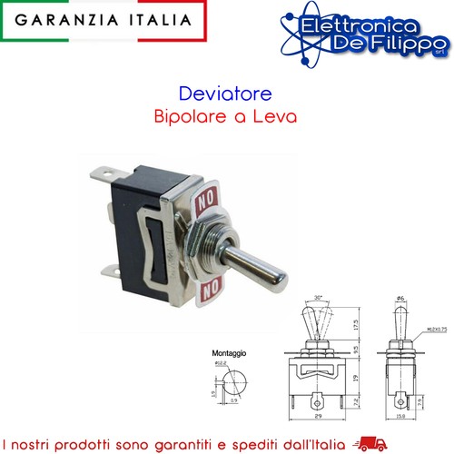 Deviatore leva bipolare - a,