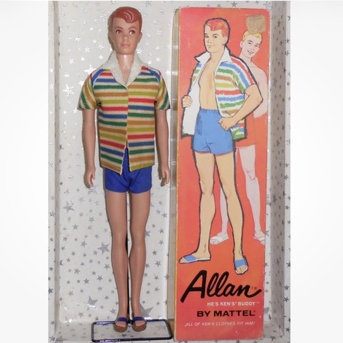 Vintage mattel allan gambe - mattel,