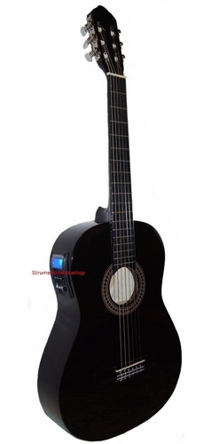 Chitarra classica nera 4 - chitarra, 4/4