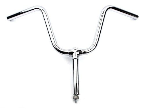 Manubrio cromato piaggio - manubrio,