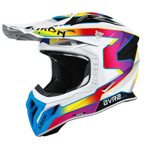 Casco airoh aviator ace mx - aviator,