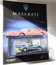Maserati Merak 2000 GT 1977 con fascicolo Fabbri Centauria scala 1/43