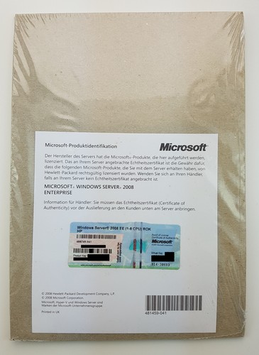 Windows 2008 server enterprise - 2008,