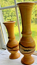 Coppia vasi piedistallo tornio - coppia,
