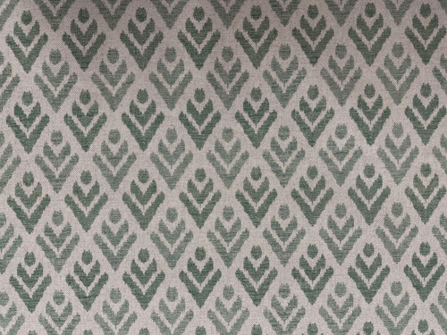 Tessuto lino abete alba verde - alba,