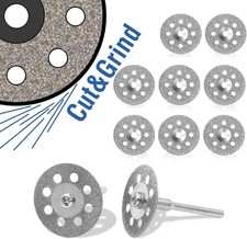 10 discos corte de diamante