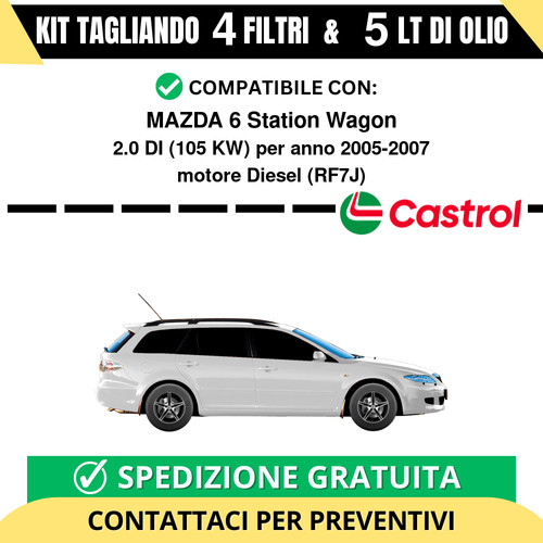 Tagliando per mazda - 6, station