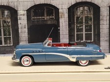 TRUESCALE TSM 1/43 - BUICK ROADMASTER CABRIOLET 1949 - BASE IN PELLE