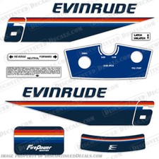 Fits Evinrude 1978 6hp Decal