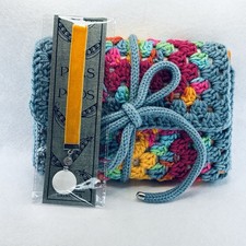 Handmade Crochet Book Sleeve &