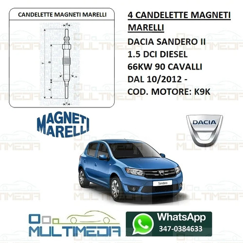 Candelette magneti marelli - 4,