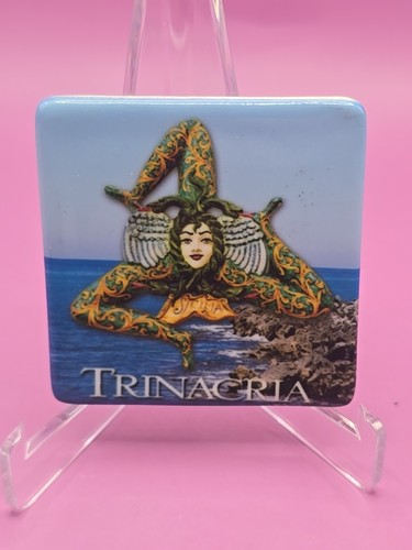 Trinacria fridge magnet - trinacria,
