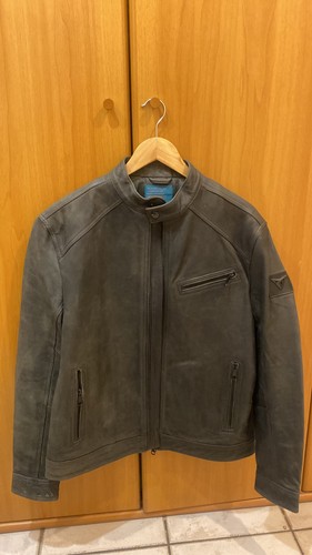 Giacca pelle uomo - nuova, mai
