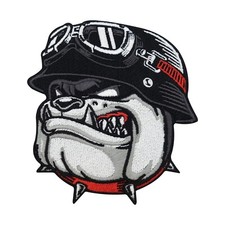 Patch Bulldog Biker per