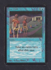 Magic MTG - Time Walk - Alpha