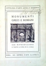 MONUMENTI GRECI E ROMANI LUGLI
