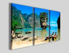 Quadro paesaggio Two spartan