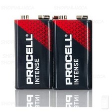 2 Batterie Duracell Procell 9v