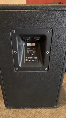 Audio elements sub e110 - elements,
