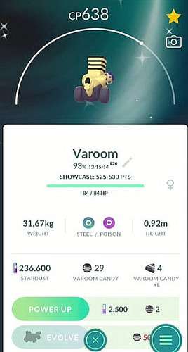 Shiny varoom t c - ✨,