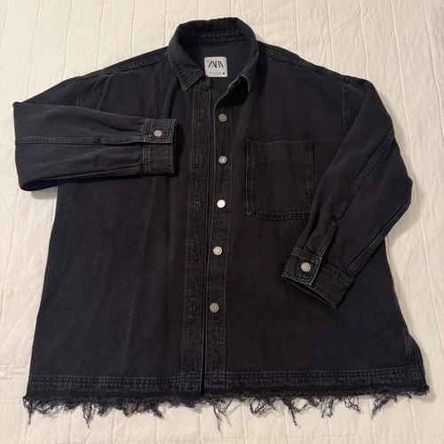 Zara denim camicia - zara,