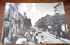 Cartolina mondragone Caserta Anni 50 Animata Tavola Calda Tonino