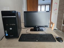 PC Desktop HP Pavilion 6 con monitor, tastiera e mouse