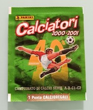 Bustina VUOTA Figurine Calciatori Panini 2000 2001 Empty Packet **Leggi**Read**