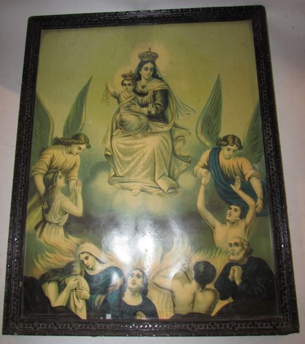 Madonna del carmelo quadro - madonna,