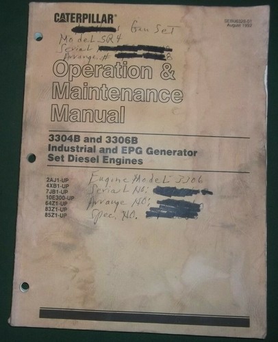 Caterpillar 3306b 3304b motore - 3306b,