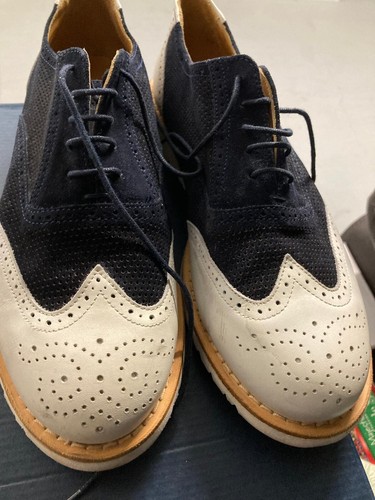 Scarpe mocassini stringate