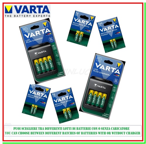 Varta caricabatterie lcd - varta,
