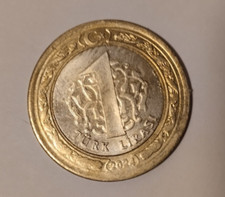 TURQUIA MONEDA 1 LIRA TURCA