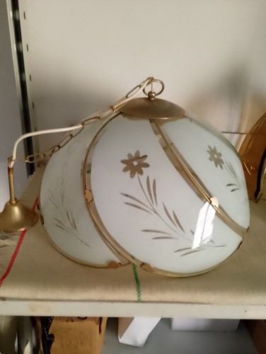 Lampadario anni settanta - lampadario,
